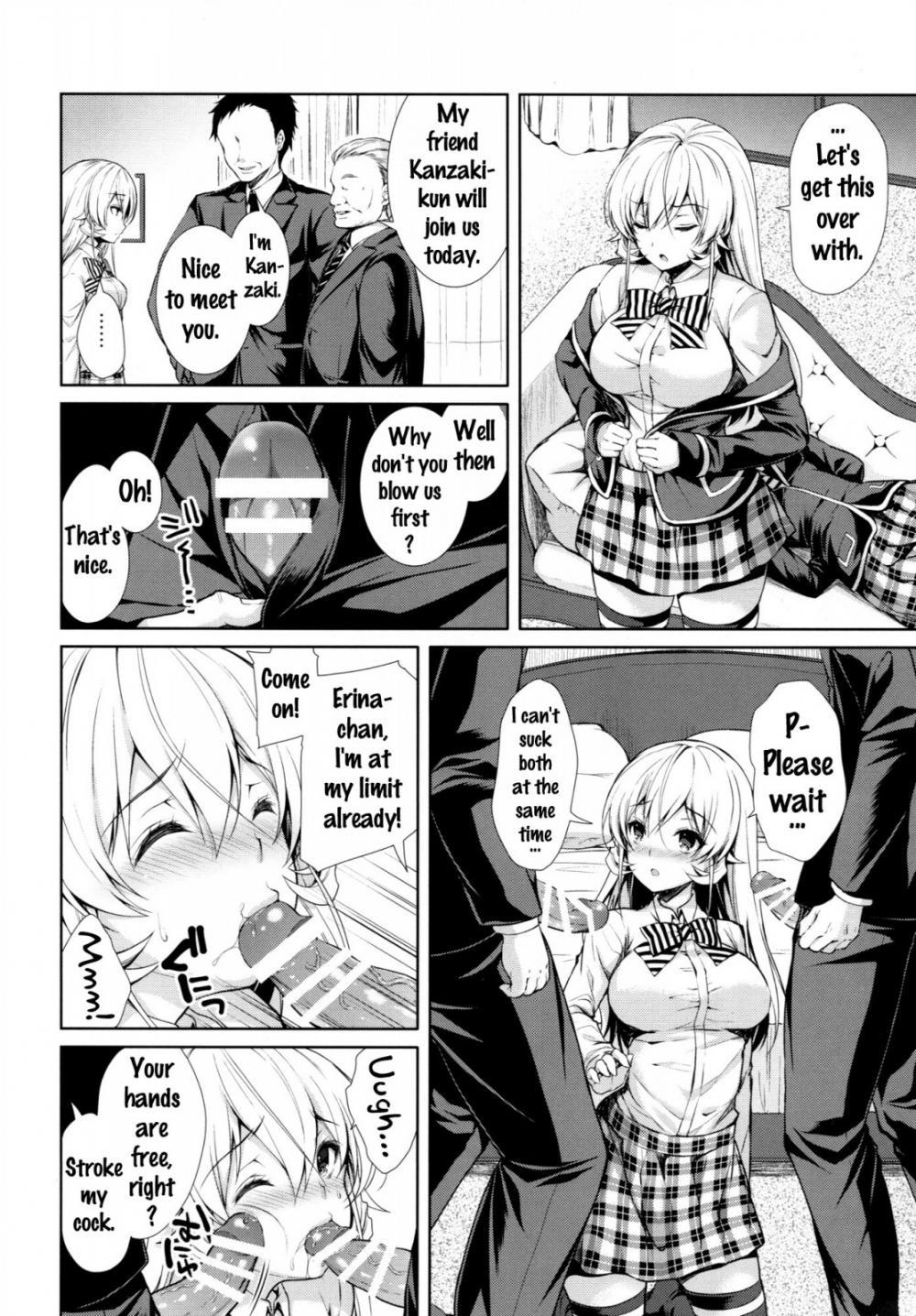 Hentai Manga Comic-Erina-sama Ura Settai Nisarame-Read-7